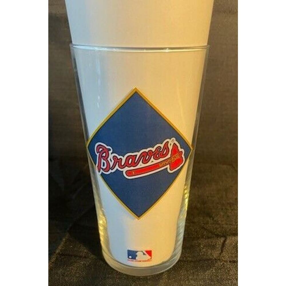 Vintage 1994 Atlanta Braves MLB Cup Glass Tumbler